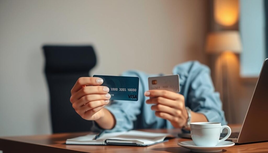choosing between charge cards and credit cards